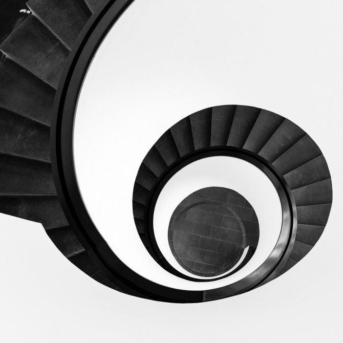 Wendeltreppe, Rundgang im Portfolio